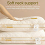 2pcs Soy Fiber 3D Breathable Premium Pillow Core - Adult High Elasticity Pillow - Hotel Standard Pillow