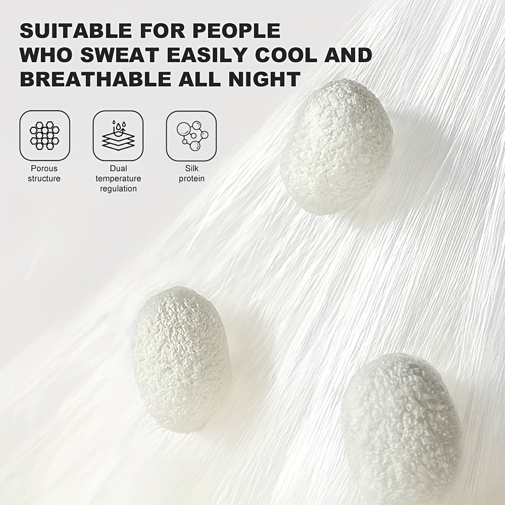 Luxury Silk Comforter Luxury Mulberry Silk Queen Size Comforter - 1pc All Season Lightweight Duvet Insert