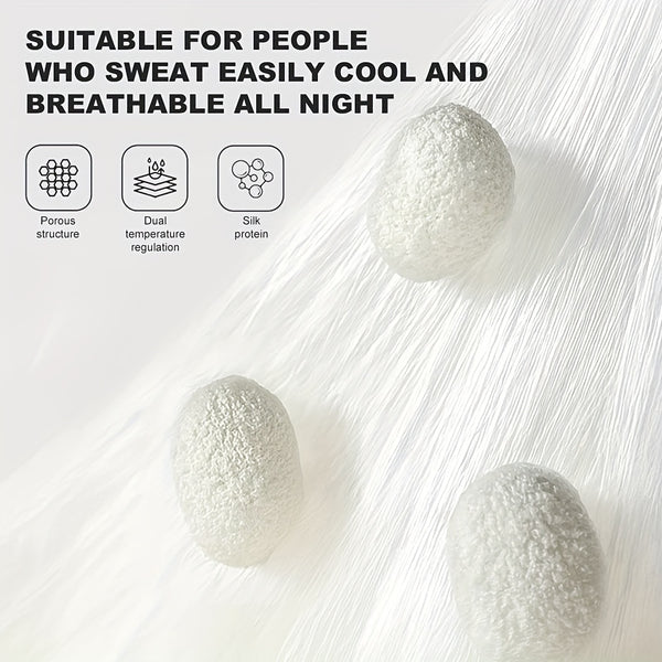 Luxury Silk Comforter Luxury Mulberry Silk Queen Size Comforter - 1pc All Season Lightweight Duvet Insert