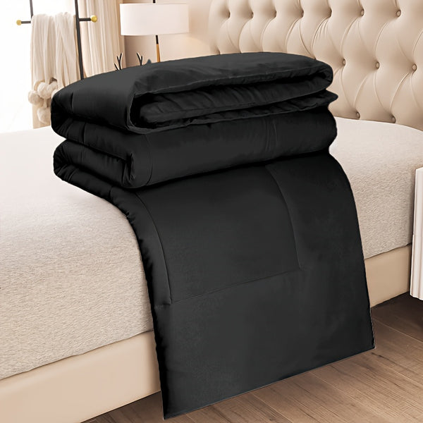 1pc Comforter Insert Quilted Comforters All Season Down Alternative Easy Care Bedding