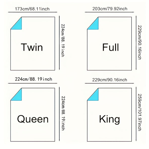 1pc luxury hotel series quilted quilt core - soft and breathable all season quilt, made of polyester fabric
