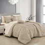Premium Comfort Elevate your bedroom with this meticulously crafted 9-piece bedding collection