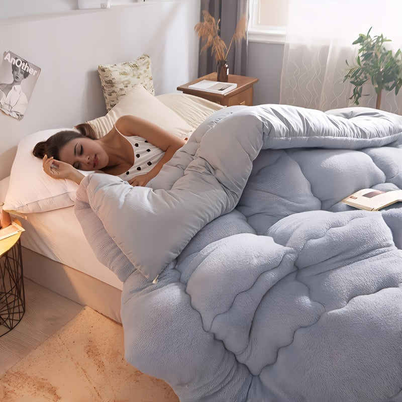 Ultra-Soft Quilted Elegance Ultra-Soft Fleece Quilted Elegance Winter Comforter