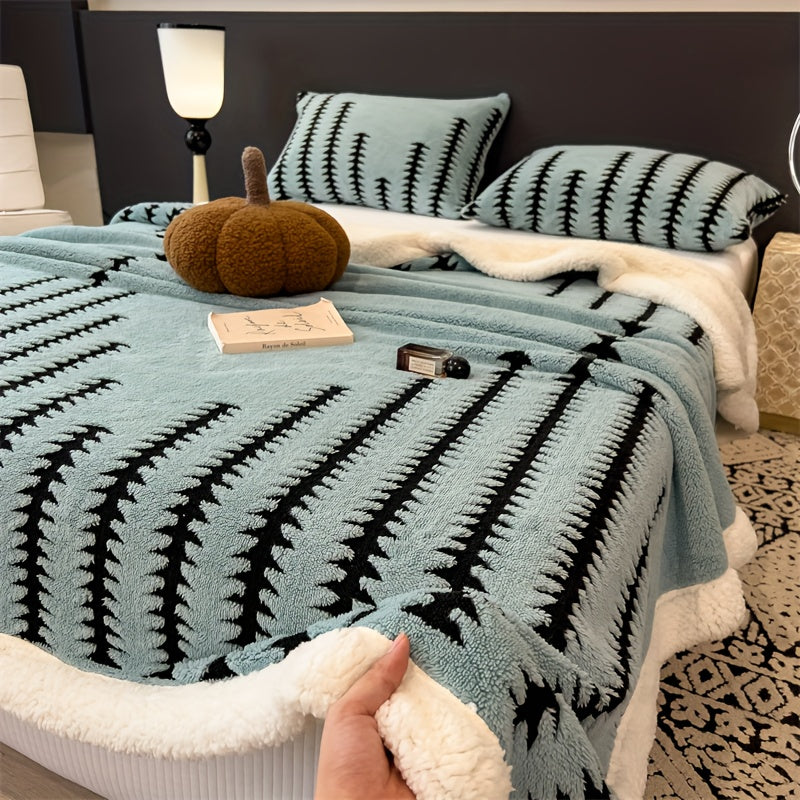 2\u002F3pcs Ultra-Soft Milk Fleece Multi-Functional Blanket Set: 1* Blanket + 1\u002F2* Pillowcase