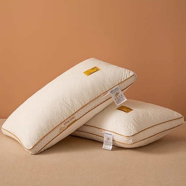 2pcs Soy Fiber 3D Breathable Premium Pillow Core - Adult High Elasticity Pillow - Hotel Standard Pillow