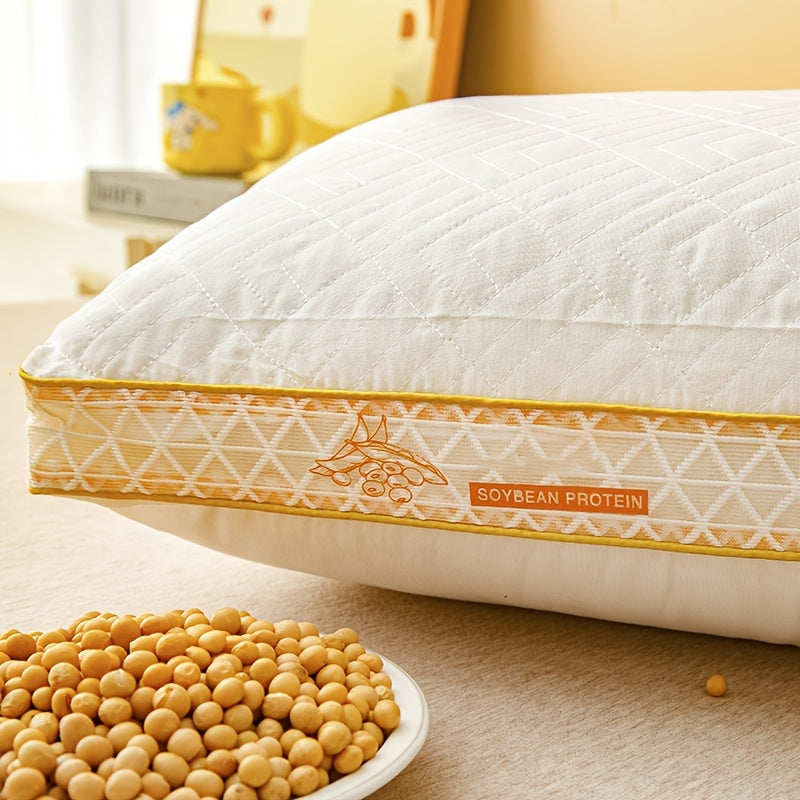 2pcs set of fluffy pillow inserts, three-dimensional support prevents collapse