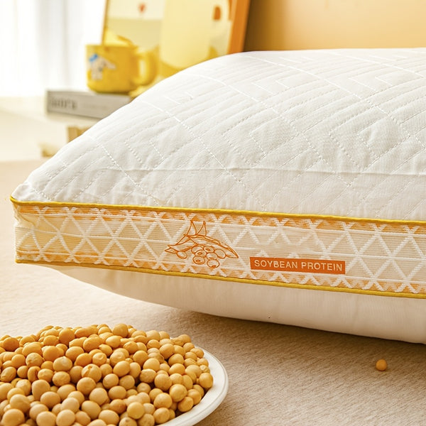 2pcs set of fluffy pillow inserts, three-dimensional support prevents collapse