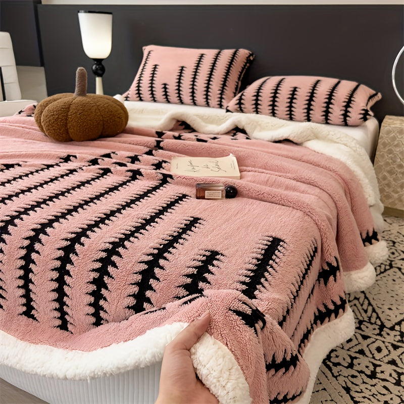 2\u002F3pcs Ultra-Soft Milk Fleece Multi-Functional Blanket Set: 1* Blanket + 1\u002F2* Pillowcase