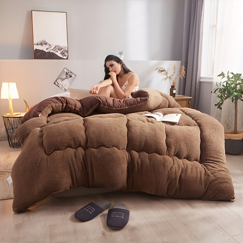 Ultra-Soft Quilted Elegance Ultra-Soft Fleece Quilted Elegance Winter Comforter