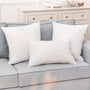 2\u002F8pcs Modern Style White Pillow Inserts, Two Sizes Available, Made of High-Quality Soft and Fluffy Material