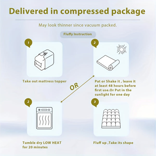 Luxury Hotel Comforter 1pc Luxury Hotel Bed Comforter - King u002FQueen Size All-Season Bedspread with 3D Polyester Fill