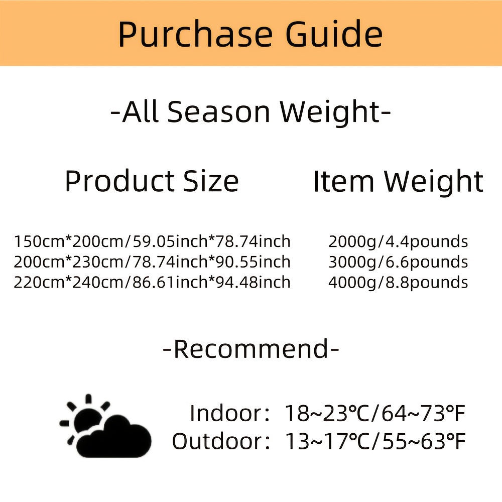 1pc, Solid Color Patchwork Quilt Insert, 100% A-Grade Standard Comfortable & Breathability for All Seasons