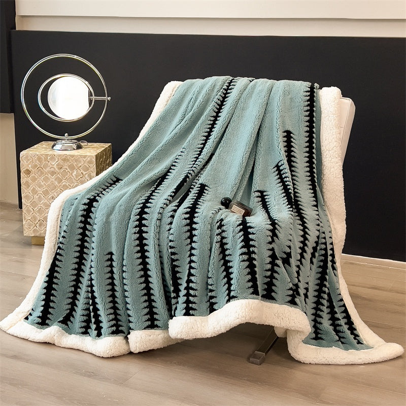 2\u002F3pcs Ultra-Soft Milk Fleece Multi-Functional Blanket Set: 1* Blanket + 1\u002F2* Pillowcase