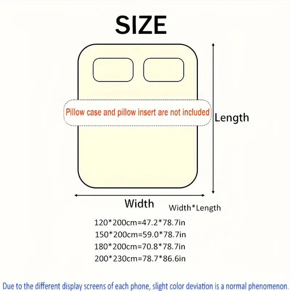 1pc Autumn and Winter Fleece-Lined Thick Blanket - Soft, Warm Modern Design, Mixed Colors