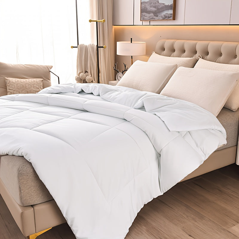 1pc Comforter Insert Quilted Comforters All Season Down Alternative Easy Care Bedding