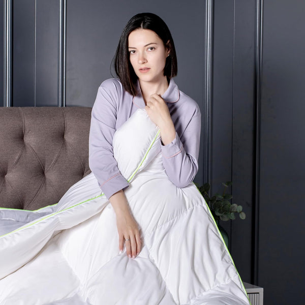 1pc 750 Fill-Power Certified Premium Goose Down and Feather Comforter Duvet Insert