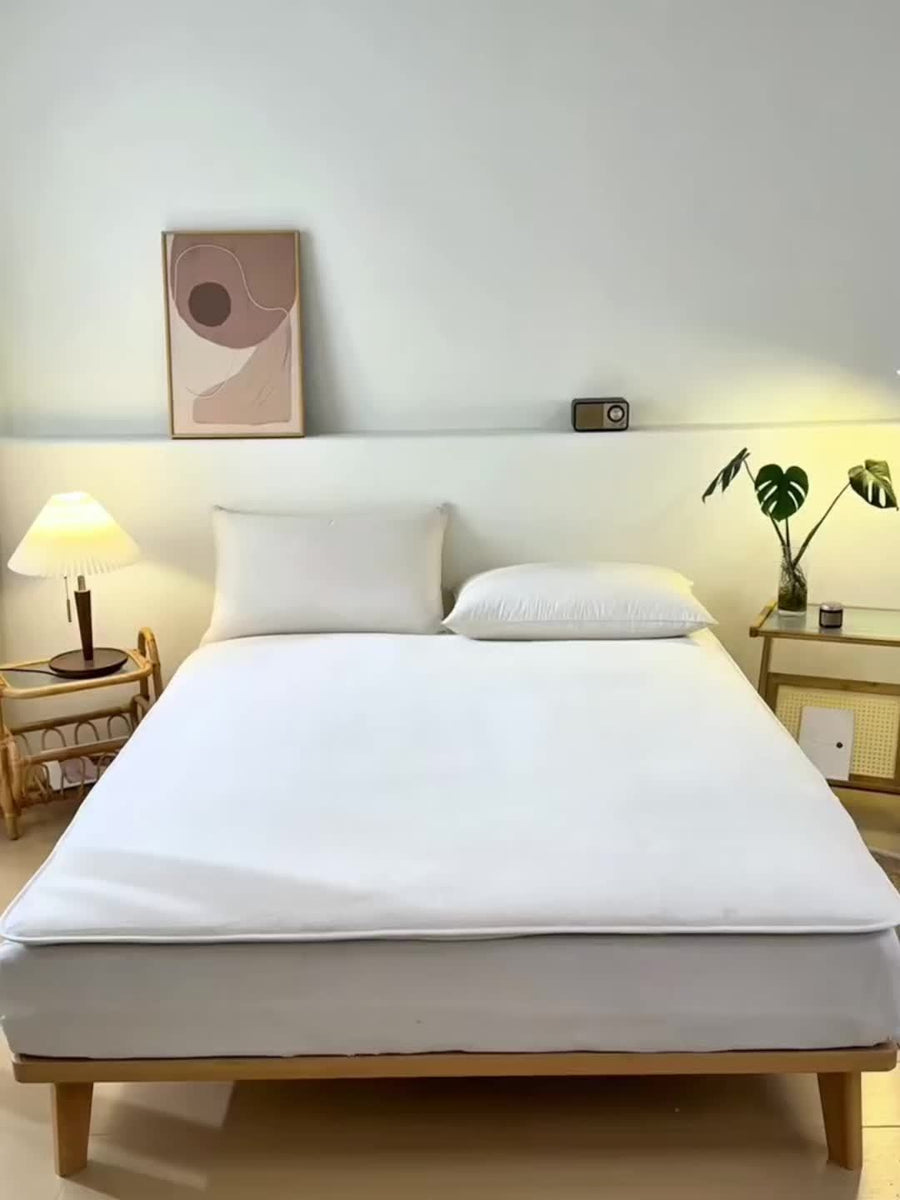 1pc Fish Scale Mesh Breathable Quilt Insert, No Cover, Hand-Finished Edge Thickened Winter and Spring Quilt Insert