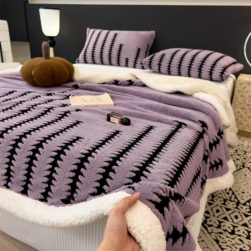 2\u002F3pcs Ultra-Soft Milk Fleece Multi-Functional Blanket Set: 1* Blanket + 1\u002F2* Pillowcase