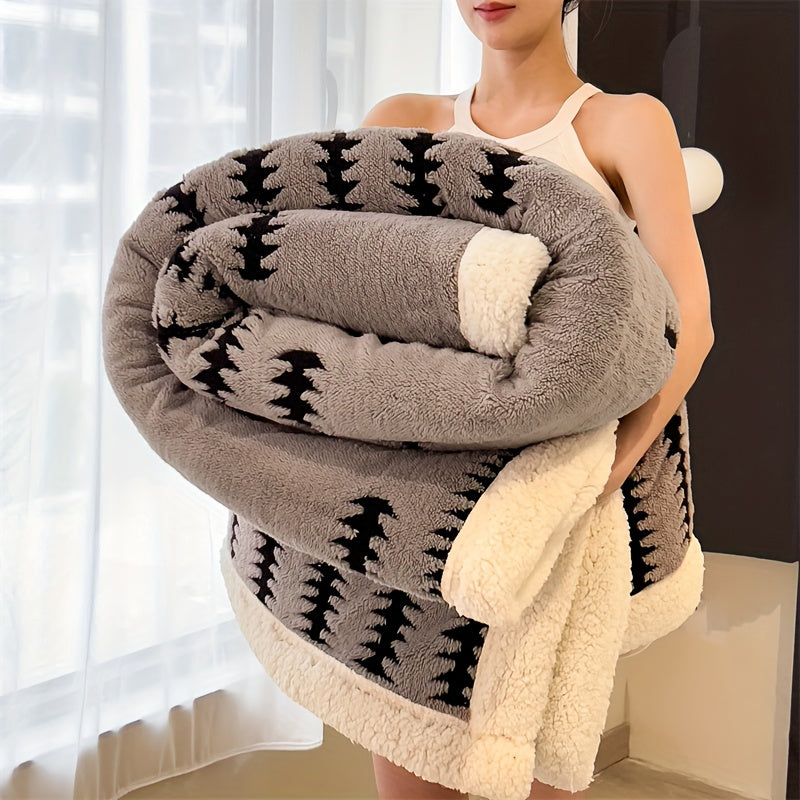 2\u002F3pcs Ultra-Soft Milk Fleece Multi-Functional Blanket Set: 1* Blanket + 1\u002F2* Pillowcase