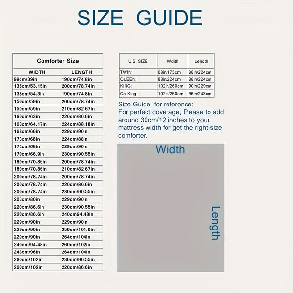 1pc Comforter Duvet Insert Hotel style Lightweight Quilted Summer Soft Winter Warm Bedding Comforter Down