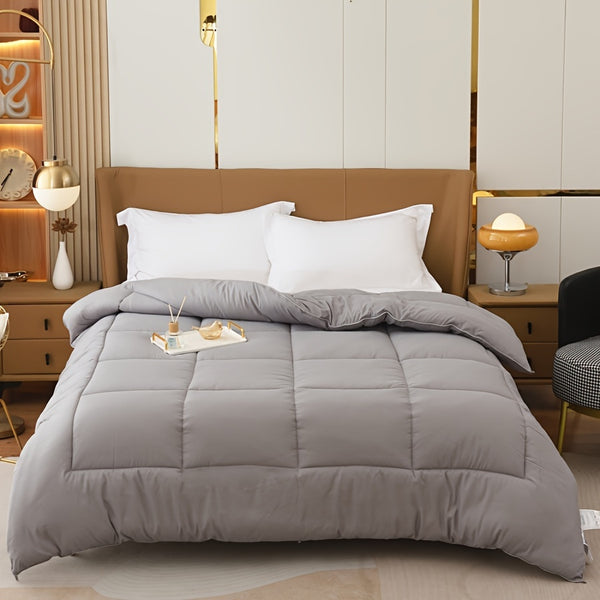 1pc Comforter Duvet Insert Hotel style Lightweight Quilted Summer Soft Winter Warm Bedding Comforter Down