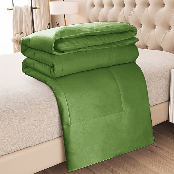 1pc Comforter Insert Quilted Comforters All Season Down Alternative Easy Care Bedding