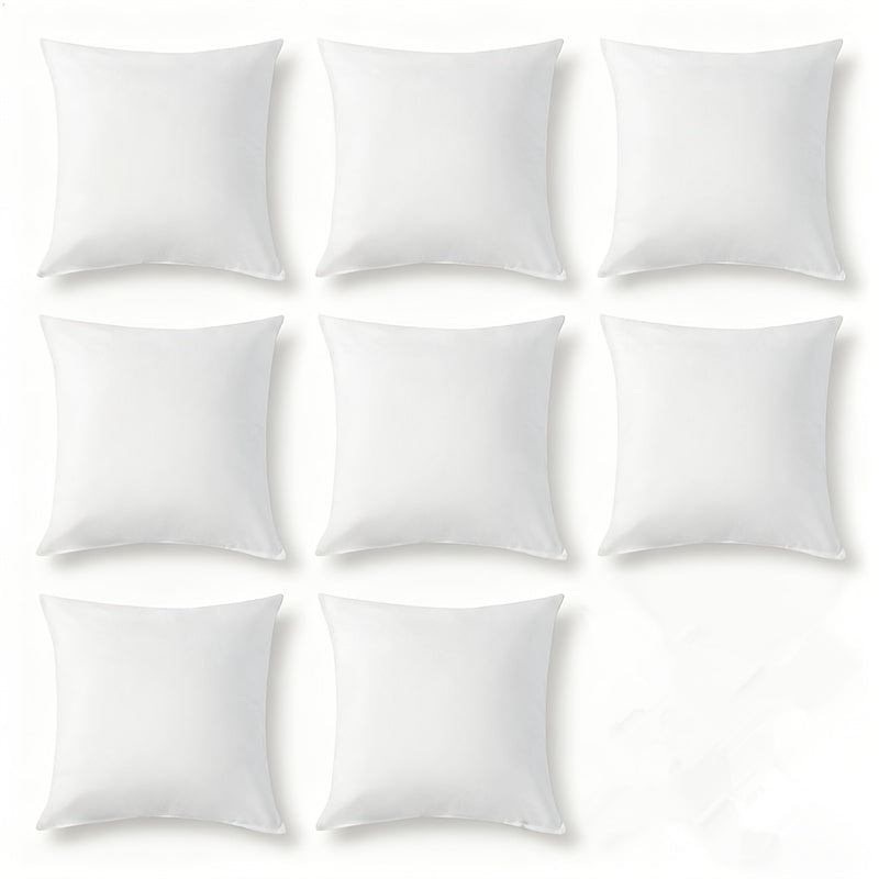 2\u002F8pcs Modern Style White Pillow Inserts, Two Sizes Available, Made of High-Quality Soft and Fluffy Material