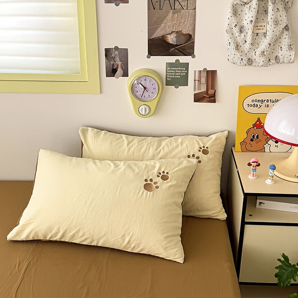 Adorable Teddy Bear Towel Ultra-Soft And Cozy Bedding Set, Including 1 Duvet Cover