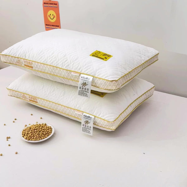 2pcs set of fluffy pillow inserts, three-dimensional support prevents collapse