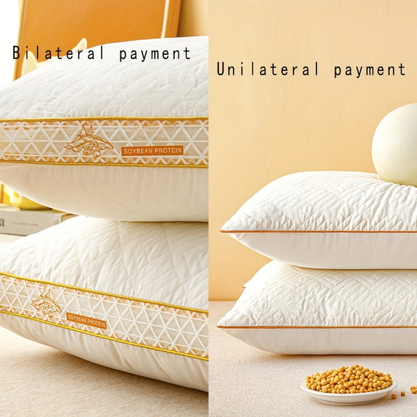 2pcs set of fluffy pillow inserts, three-dimensional support prevents collapse