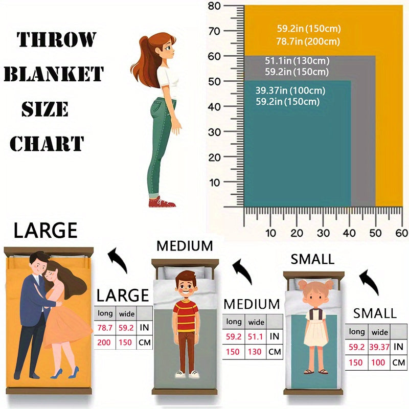 Elegant Sage Green & White Striped Sherpa Throw Blanket - Soft, Plush, All-Season Decorative Cover for Sofa