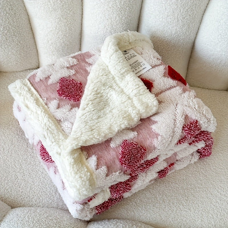 Thickened Double Layer Taffeta Hollow Casual Blanket, Available in 88 Countries