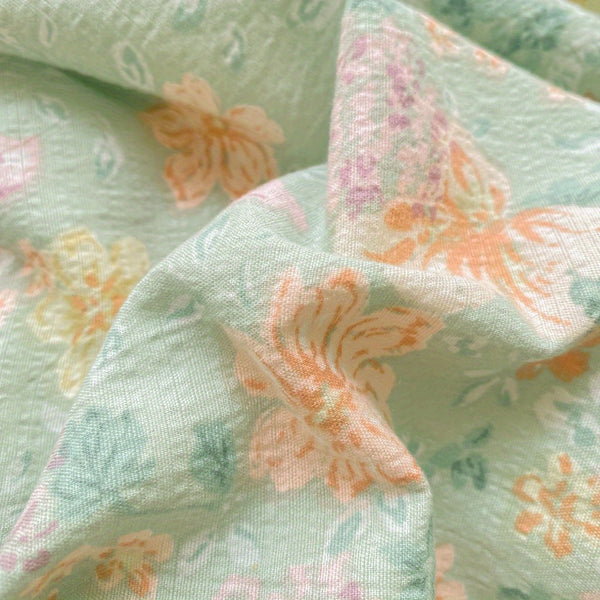 Green Floral Country Style Bedding Set 3\u002F4pcs (1 Duvet Cover + 1 Fitted Sheet + 2 Pillowcases) Synthetic Fabric