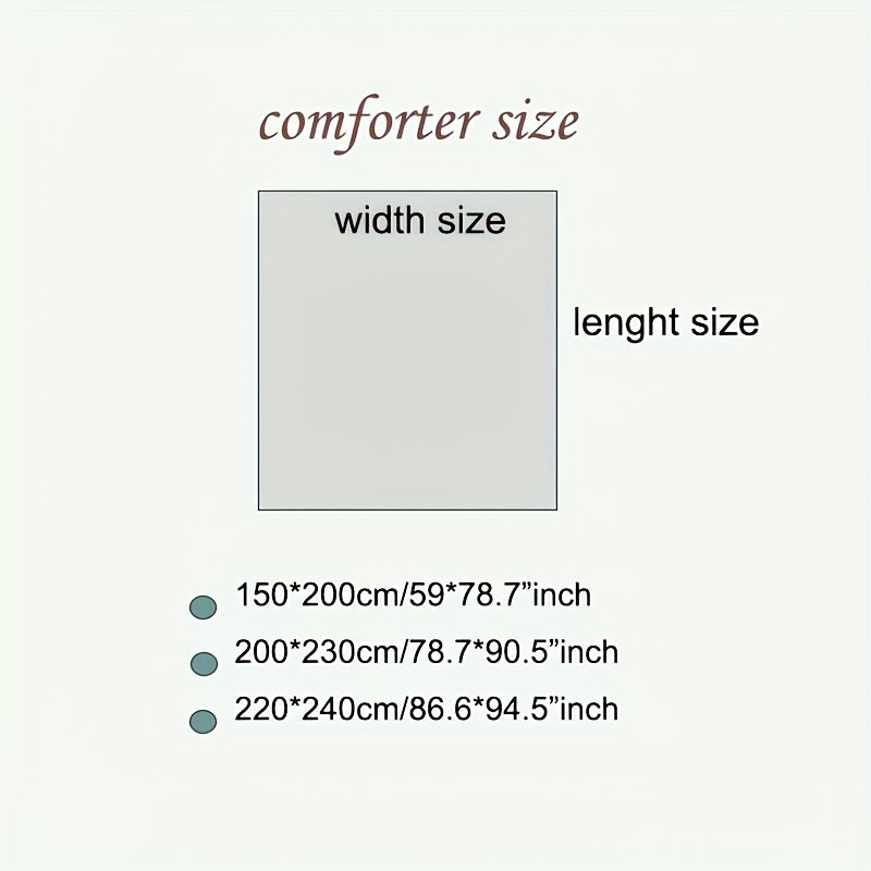 1 Pack All-Season Soft Fabric Quilt Core with 3-Sided Lamb Suede Trim, 100% Polyester Fill