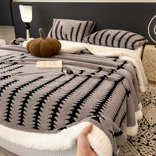 2\u002F3pcs Ultra-Soft Milk Fleece Multi-Functional Blanket Set: 1* Blanket + 1\u002F2* Pillowcase